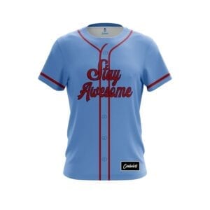 Atlanta Stay Awesome Home Baseball Jersey - Blake's Apparel